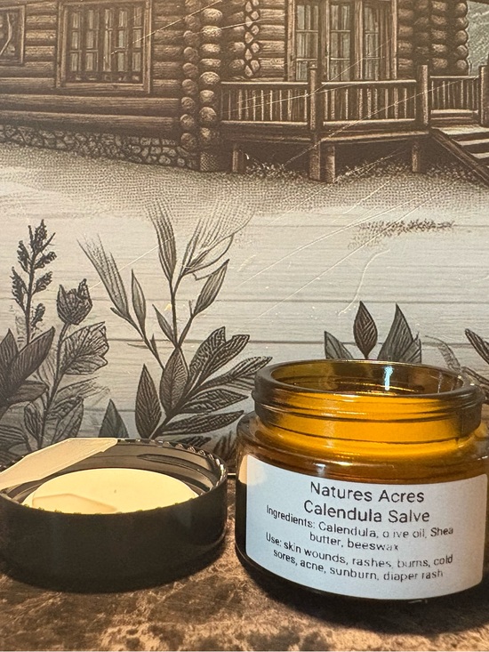 Natures Acres Other - Calendula Salve - Soothing Natural Skin Relief